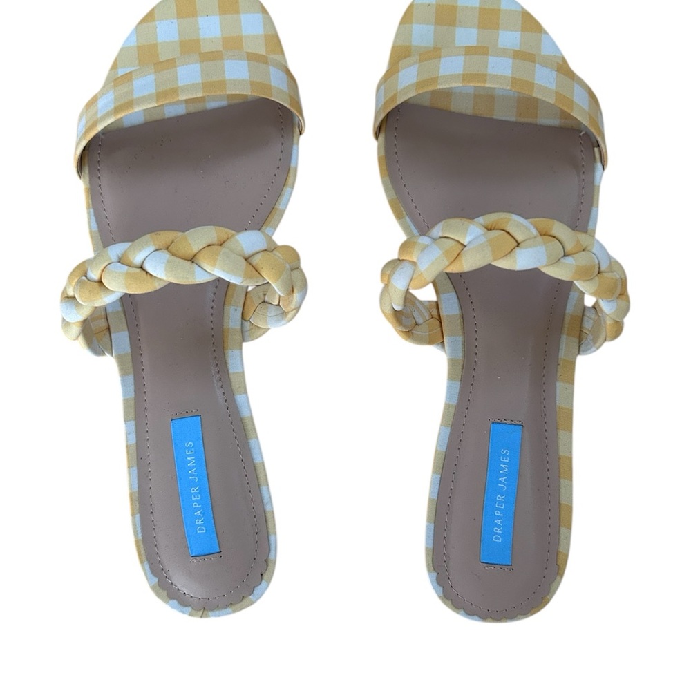 Draper James Yellow Sandals Casual Summer Footwear